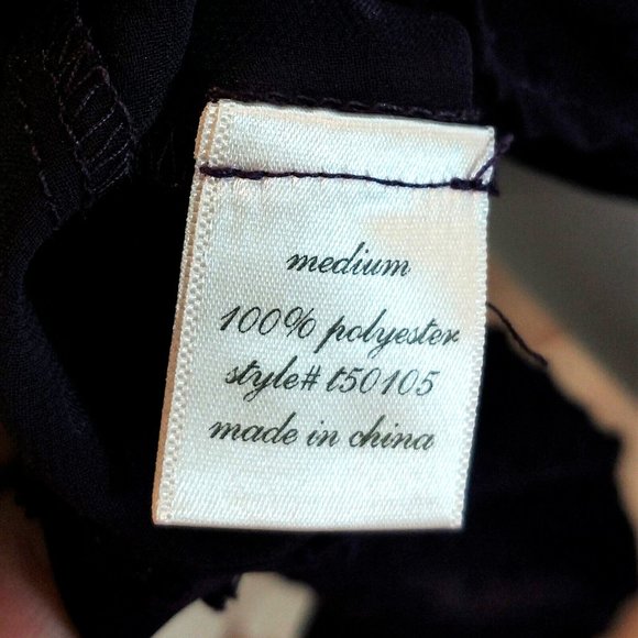 Francesca's NWT Sheer Swiss Dot Top sz Medium M Notch Collar Popover Tunic - Picture 6 of 7